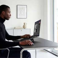 SPIGEN LD201-S6 SLIMFOLD LAPTOP STAND SPACE GREY