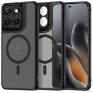 Твърд кейс с MagSafe пръстен за Motorola Edge 70 Fusion / Fusion+ Plus 5G от Tech-Protect MagMat - Matte Black