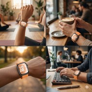 TECH-PROTECT NYLON SPORT HUAWEI WATCH FIT 3 / 4 / 4 PRO / 5 / 5 PRO ORANGE