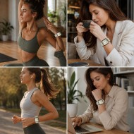 TECH-PROTECT NYLON SPORT HUAWEI WATCH FIT 3 / 4 / 4 PRO / 5 / 5 PRO STARLIGHT