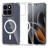 Хибриден кейс с MagSafe за Motorola Edge 70 Fusion / Fusion+ Plus 5G от Tech-Protect Flexair Hybrid - Clear