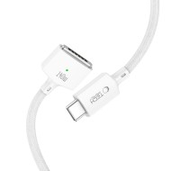 TECH-PROTECT MMC01 ULTRABOOST MAGNETIC MACBOOK CABLE TYPE-C TO MAGSAFE 3 140W 200CM WHITE
