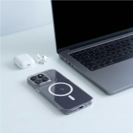 Хибриден кейс с MagSafe за Motorola Moto G67 / G 77 / G87 от Tech-Protect Flexair Hybrid - Clear