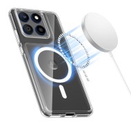Хибриден кейс с MagSafe за Motorola Edge 70 5G от Tech-Protect Flexair Hybrid - Clear
